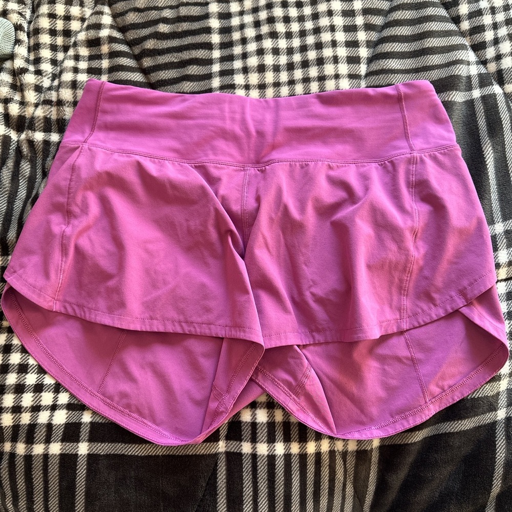Lululemon Speed Up Lined Shorts